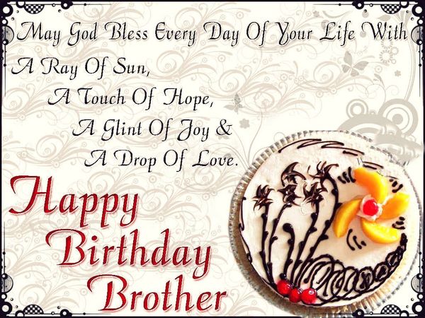 Happy Birthday Images For My Dear Brother 